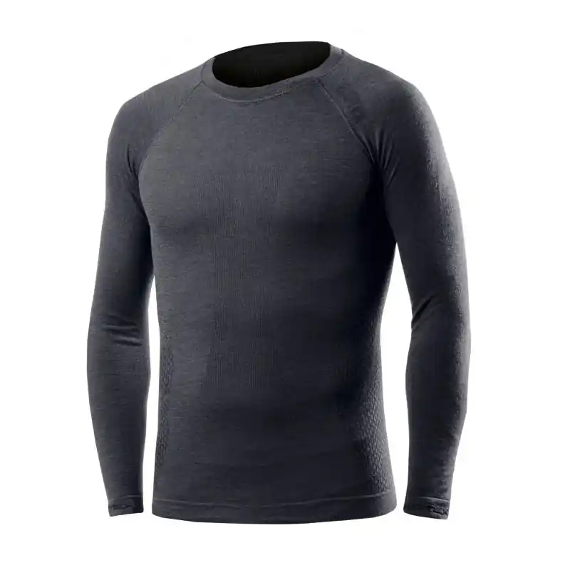 Camiseta Interior Biotex Manga Larga Merino Gris