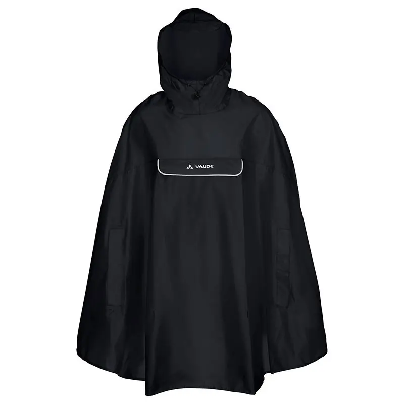 Poncho Impermeable Vaude Valdipino Negro