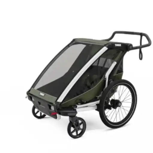 Remolque Thule Chariot Lite 2 Verde Vintage