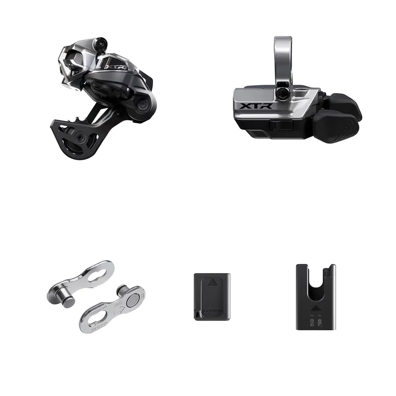 Kit Actualización Cambio Trasero Shimano XTR Di2 RD-M9250-UPG-KIT GS 03 Abrazadera Negro