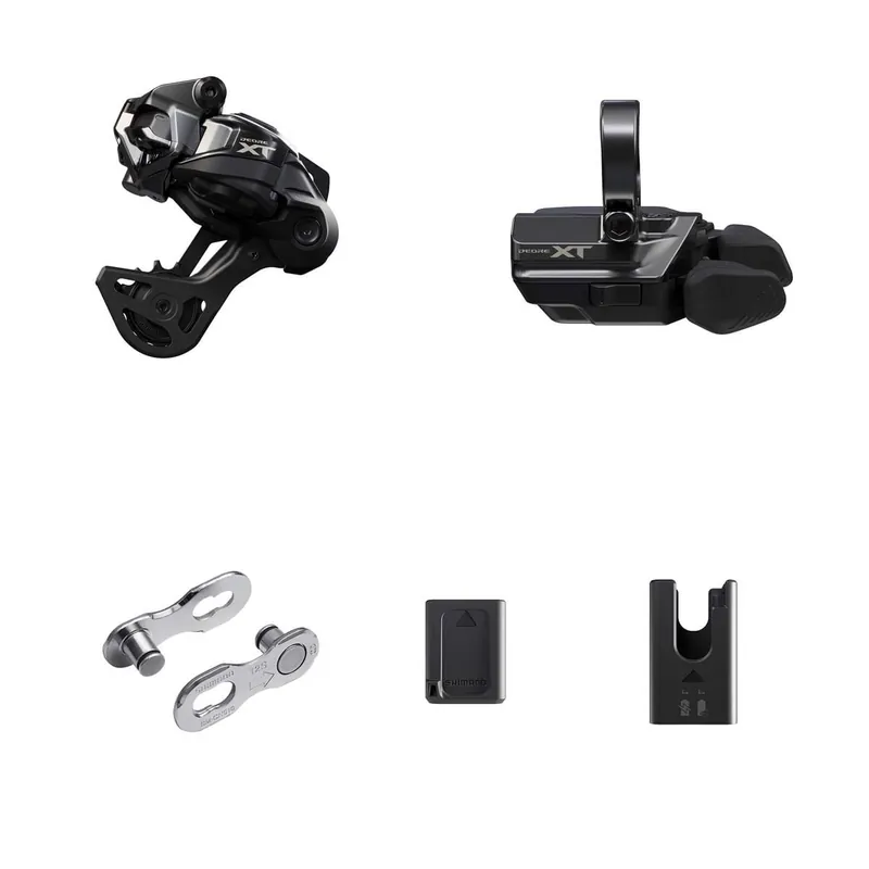 Kit Actualización Cambio Trasero Shimano XT Di2 RD-M8250-UPG-KIT GS Abrazadera Negro