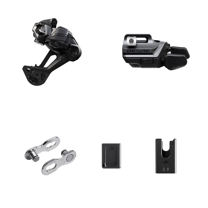 Kit Actualización Cambio Trasero Shimano Deore Di2 RD-M6250-UPG-KIT SGS I-Spec EV Negro
