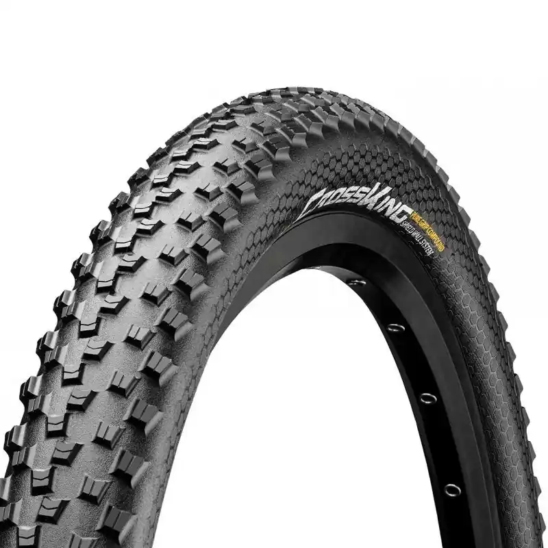Cubierta Continental Cross King Shieldwall Tubeless Ready Plegable Negro