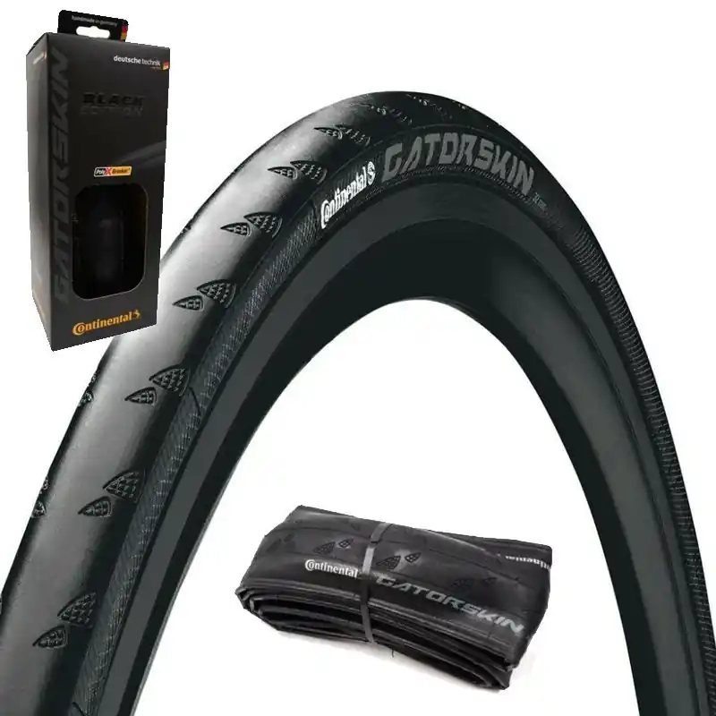Cubierta Continental Gatorskin Black Edition Plegable Negro