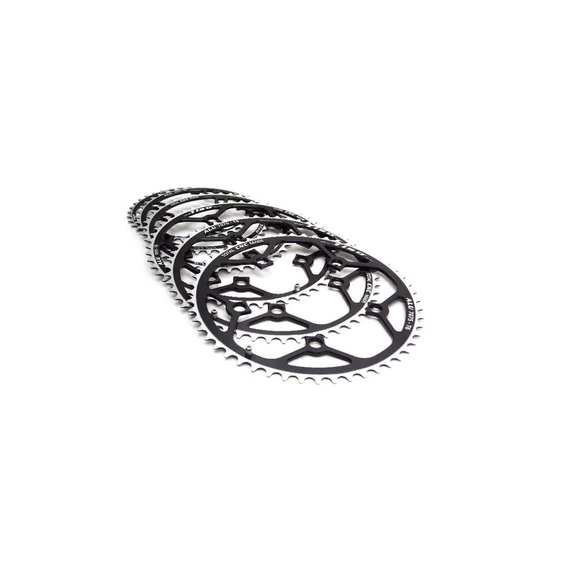 Plato Tiso Shimano 130mm 50/52/53 dientes alu7075T6 cnc