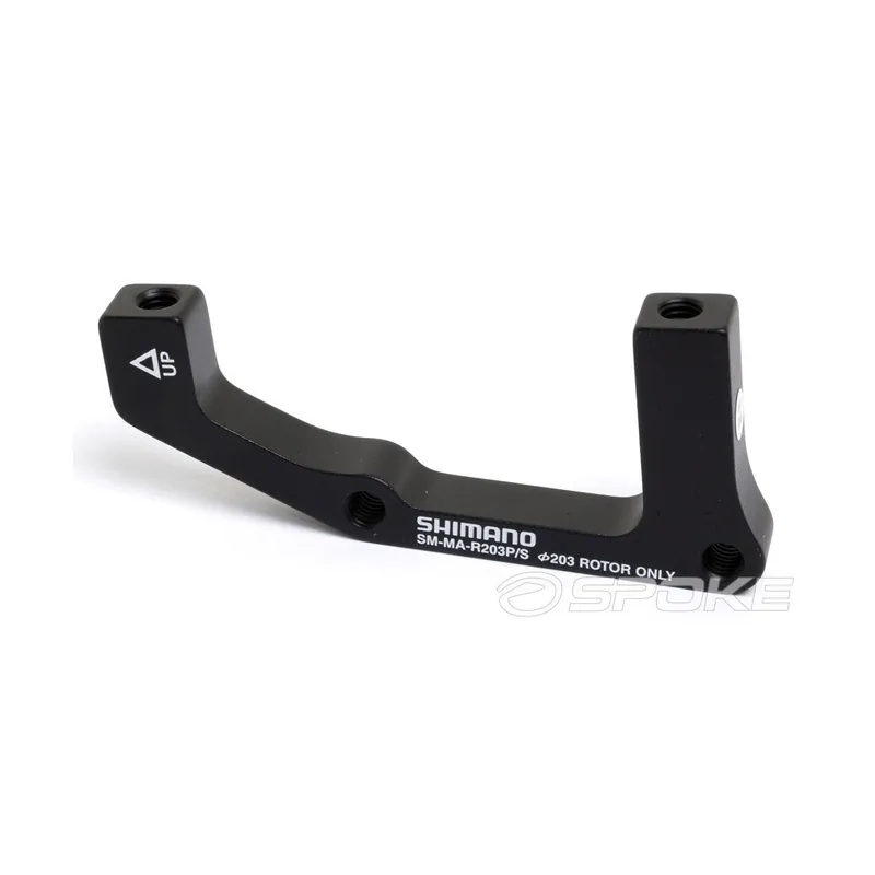 Adaptador Shimano SM-MA-R203 Post/Standard pinza trasera IS-PM para 203mm