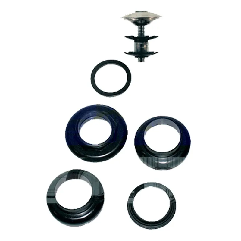 Direccion Neco 1 1/8 acero A-Head negra