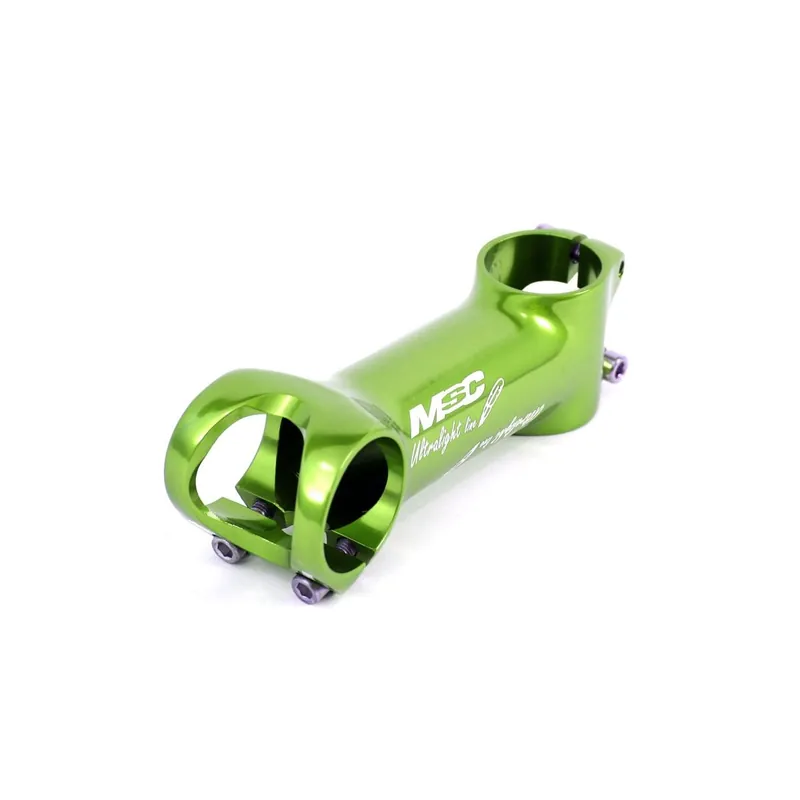MSC Potencia Ultralight Line tornillos titanio. Color verde