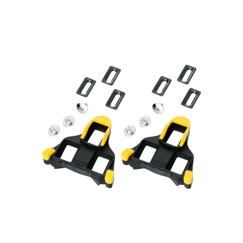 Calas Shimano SM-SH11 Amarillas 6 grados de carretera