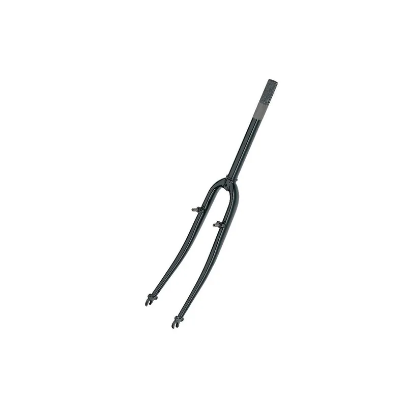 Horquilla 26" MTB rígida Hi-Ten negro 1" o 1 1/8