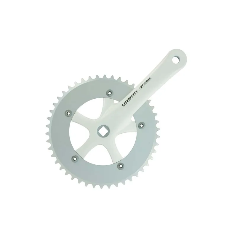 Prowheel bielas Urban 46d 165mm blanco