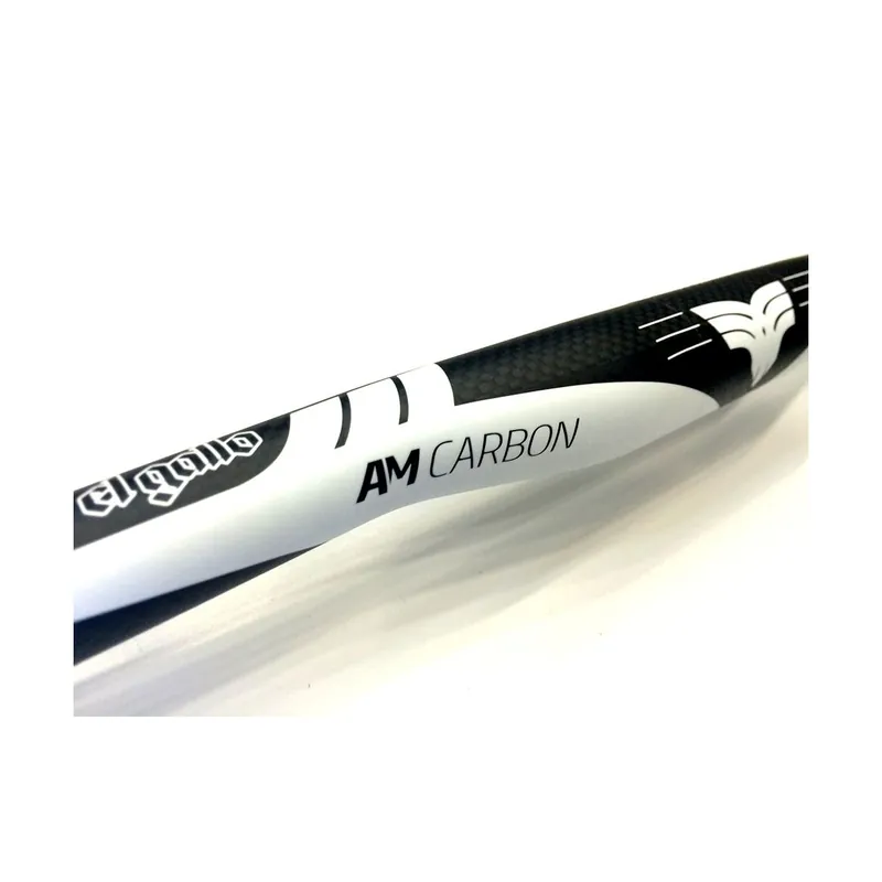 Manillar El Gallo Carbon AM 680mm plano blanco