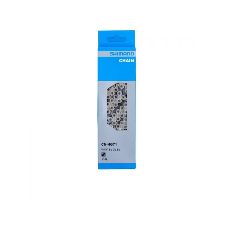 Shimano cadena HG-71 116 eslabones 6/7/8 velocidades