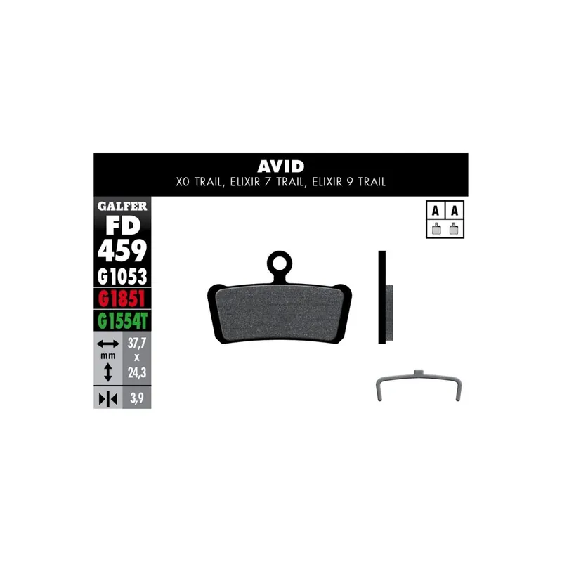 Pastillas de freno Galfer Standard Sram Guide