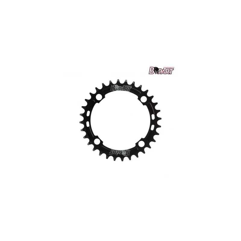 Plato redondo BPart 94 BCD negro
