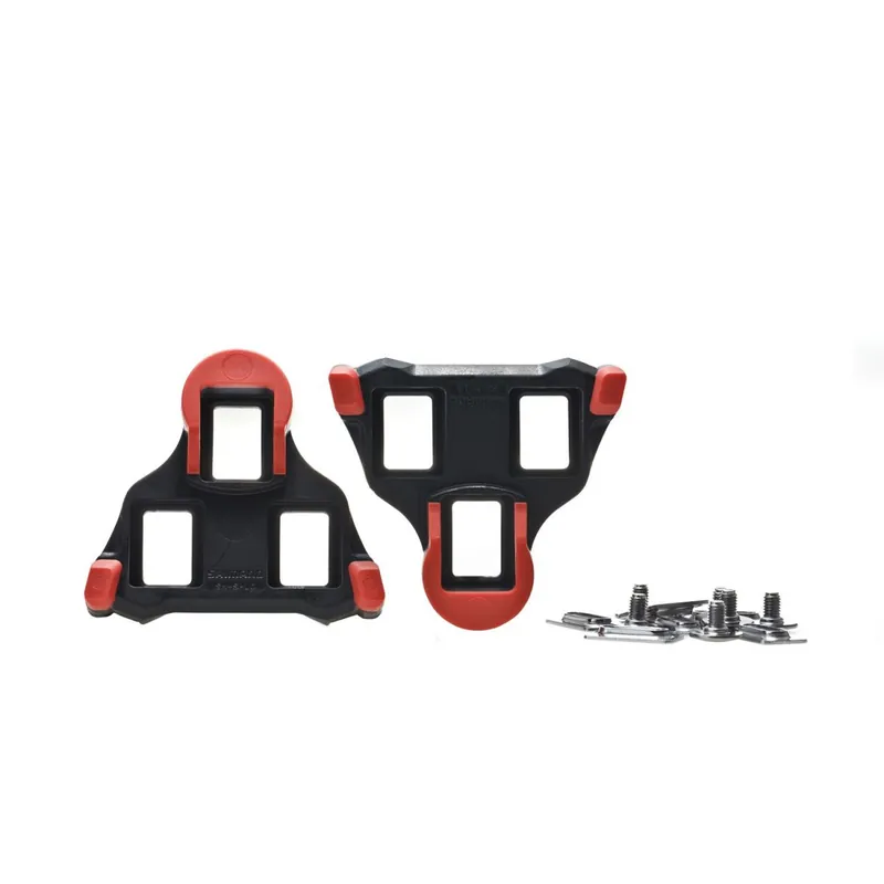 Shimano par calas SM-SH10 fijas rojas