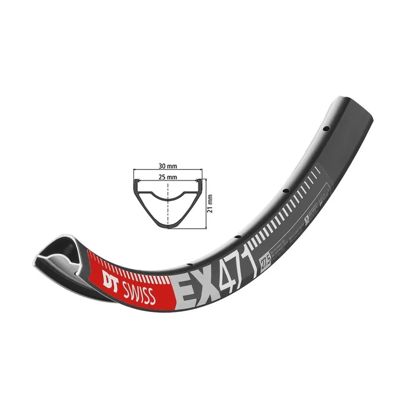 Aro DT SWISS 26" 25mm EX 471 28/32 agujeros Enduro
