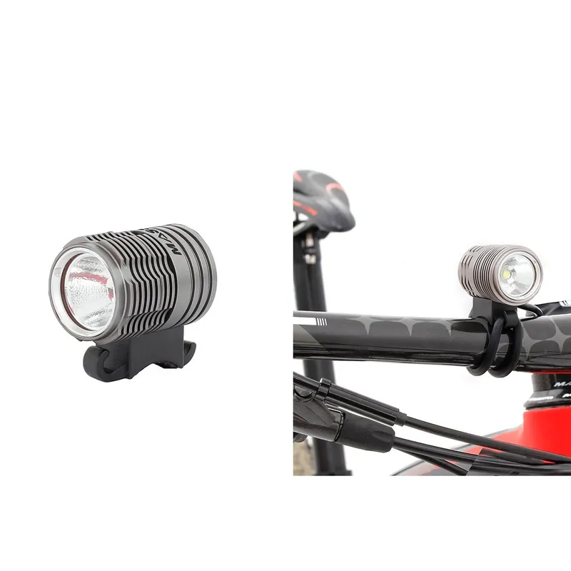 Luz delantera con bateria externa Massi Leo de 1.100 Lumens