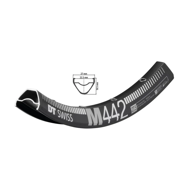 DT SWISS - Aro 27,5" 22.5mm - M 442 28/32 agujeros All Mountain