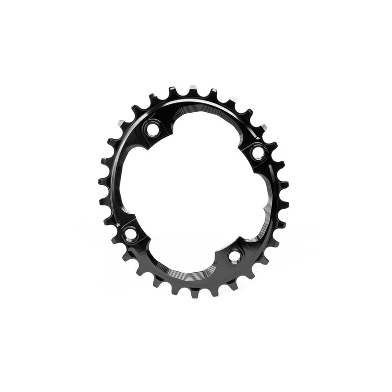 Plato ovalado Absolute Black 94 BCD rosca integrada