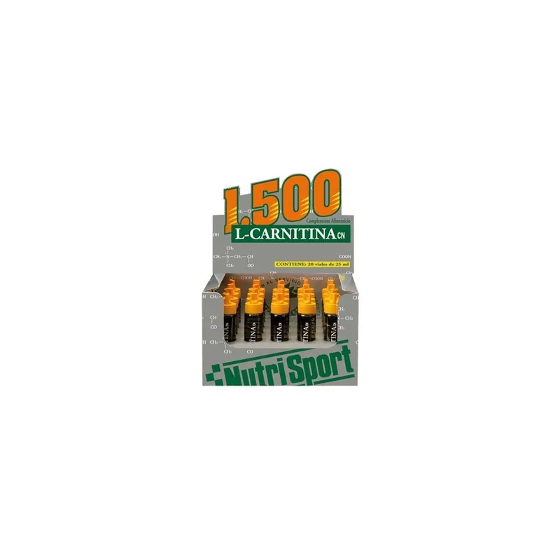 Nutrisport L-CARNITINA. 1500 viales de 25ml.