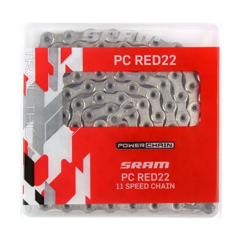Cadena SRAM PC RED22 hollowpin powerlock 11v 114 eslabones