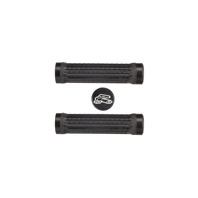 Puños Renthal Traction lock on Ultra Tacky negro