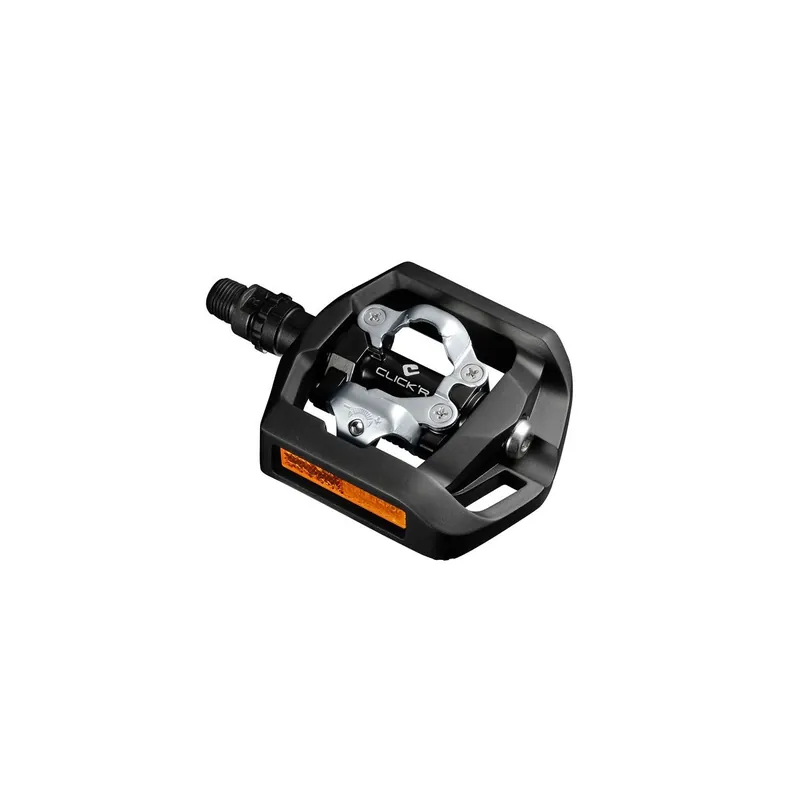 Pedales de bicicleta mixtos Shimano MT421 plataforma/automático