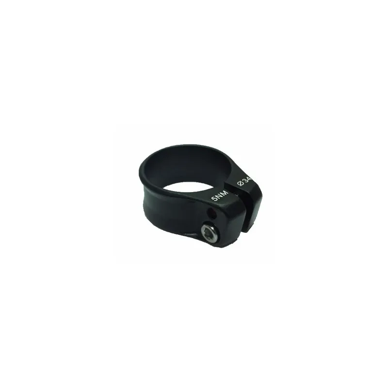 Giant cierre sillín doble tornillo aluminio negro 34mm