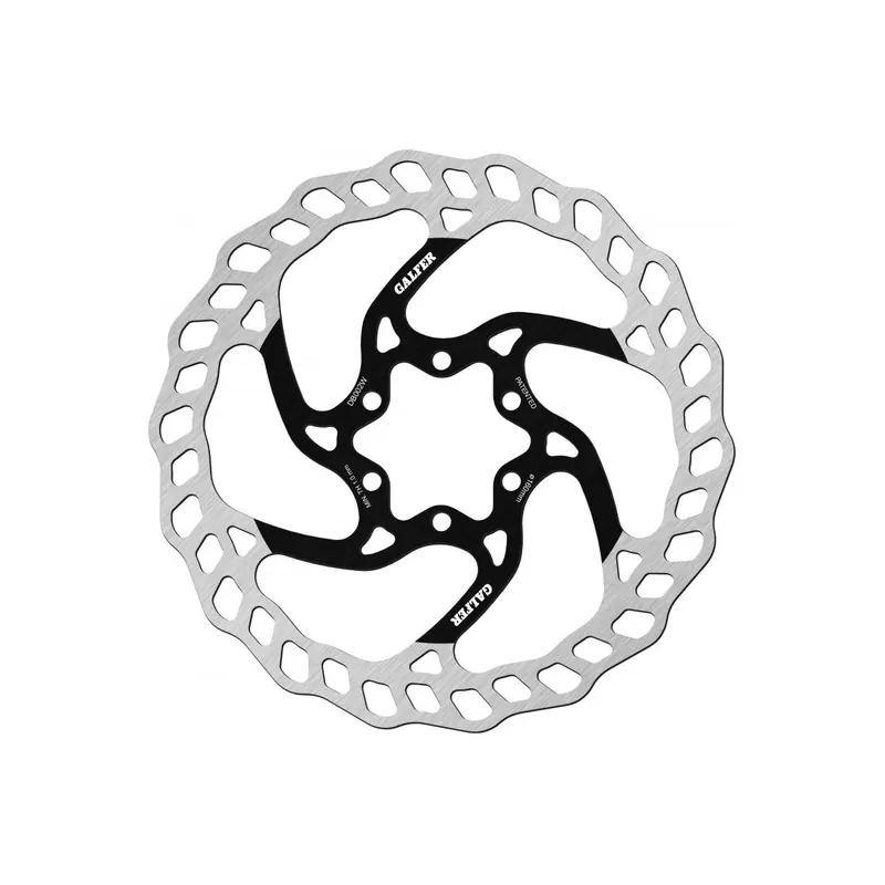 Discos de freno Galfer Wave 6 tornillos 1.8 mm 160/180/203mm