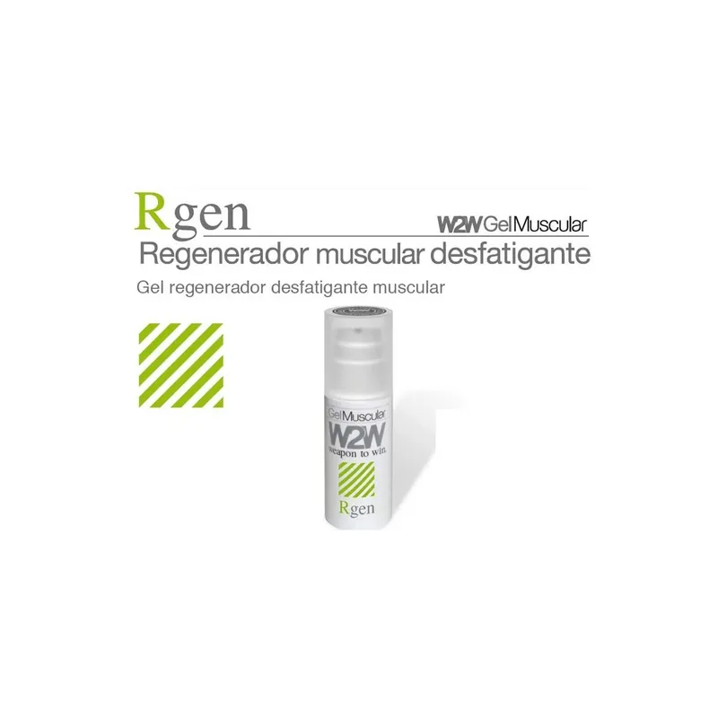 Gel regenerador muscular defatiganre W2W 90ml