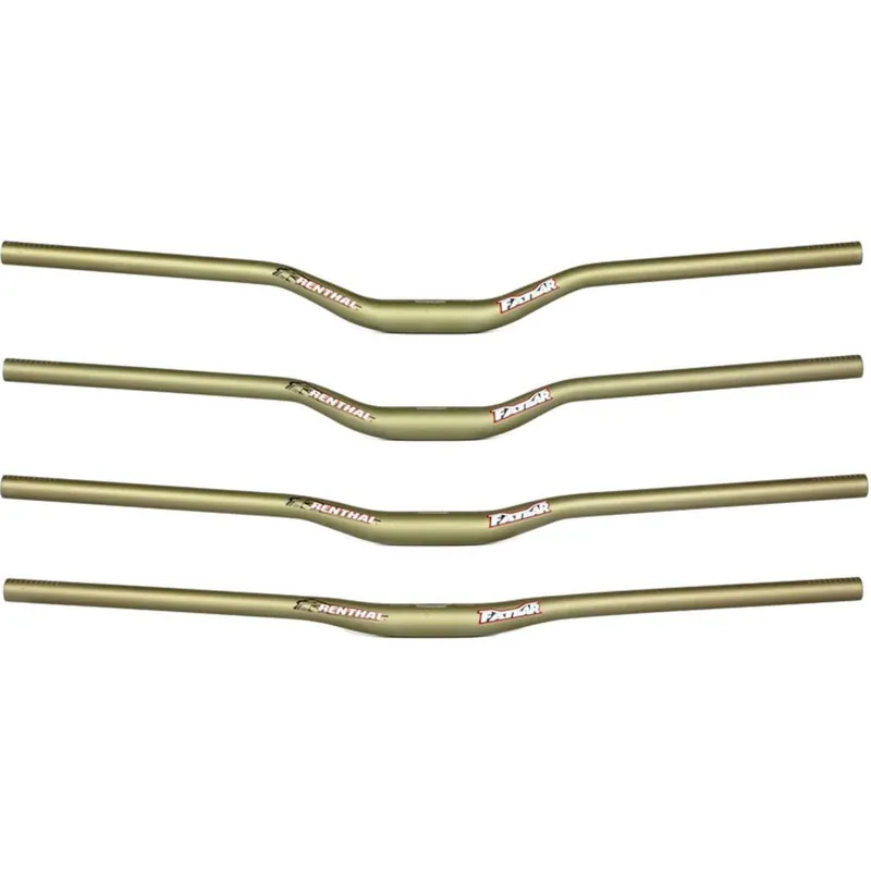 Manillar Renthal Fatbar V2 31.8 de 800mm dorado