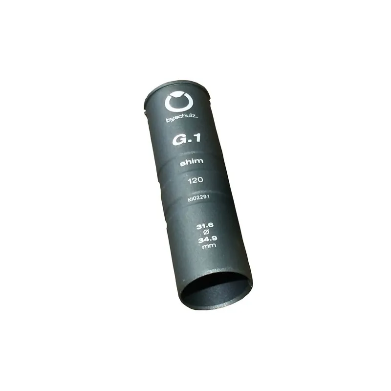 Casquillo reductor Schulz 31,6 -34,9mm aluminio 120mm