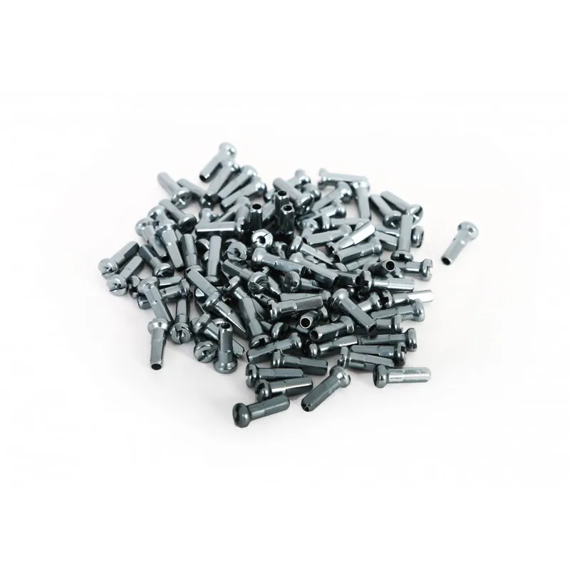 CABECILLAS DE RADIOS MSC ALU7075T6 14MM. 100UNI GRIS