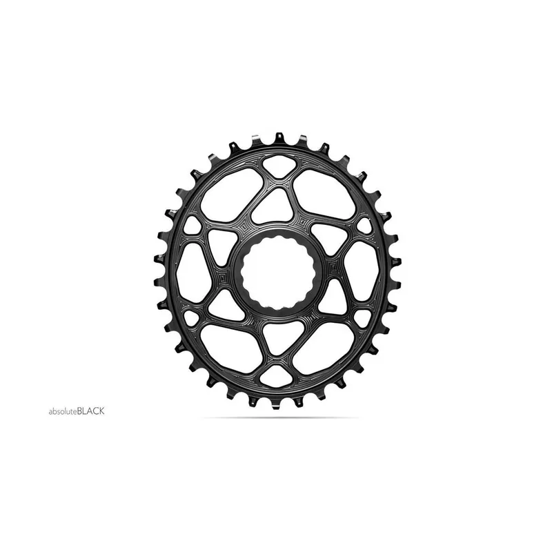 Plato ovalado Absolute Black para RaceFace Cinch Boost 12v