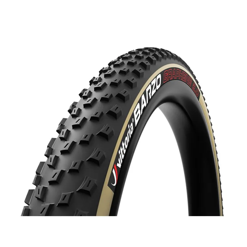 Cubierta Vittoria Barzo Grafeno 2.0 4C Tubeless (XC-TRAIL) 29x2.25 Negro/Beige