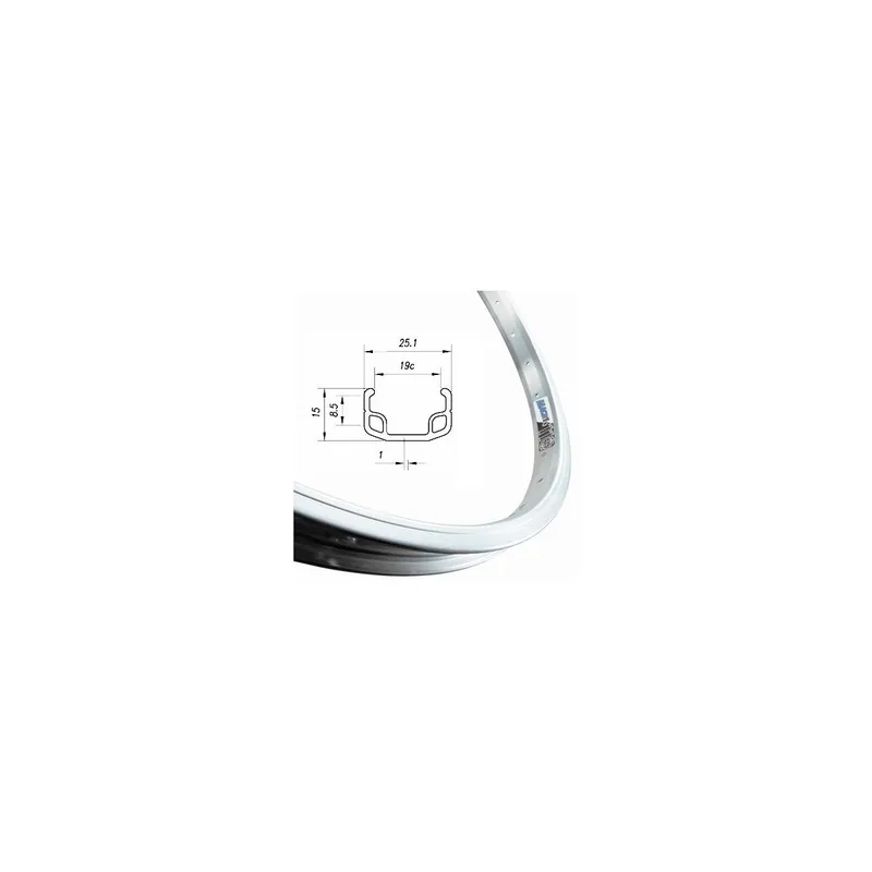 Llanta MACH1 M110 24" Aluminio 36 radios