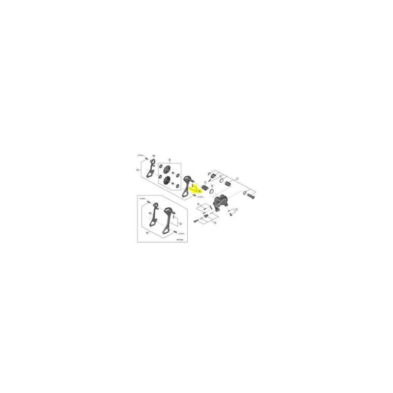 Portapoleas exterior RD5800 SS 11v