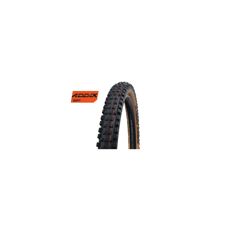 Cubierta Schwalbe Magic Mary 29x2.35 Super Gravity, TL, Addix Soft, flanco marrón plegable