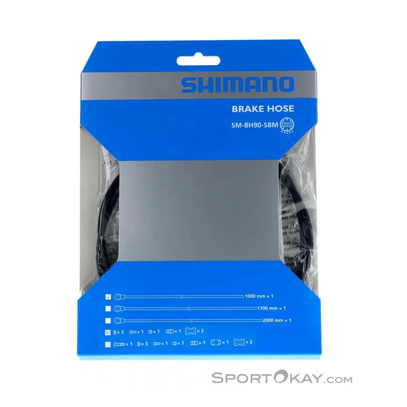 Latiguillo de freno Shimano delantero SM-BH90 1000mm