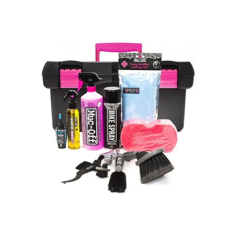 Caja con Kit de Limpieza de Bicicleta Muc-Off