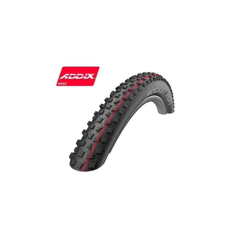 Cubierta Schwalbe Rocket Ron 27.5x2.10 Evo, Super Ground TL Addix Spedd plegable