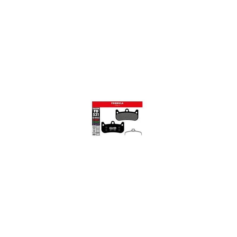 Galfer Pastillas de freno standard Formula Cura 4