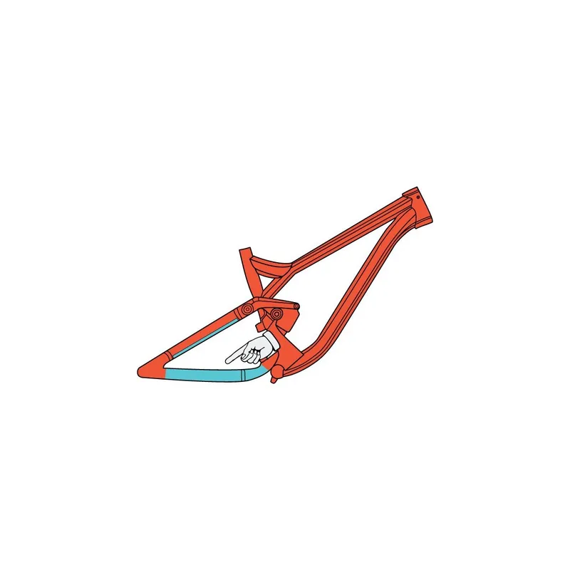Protector de vainas Ride Wrap de goma en rollo de 5x100cm