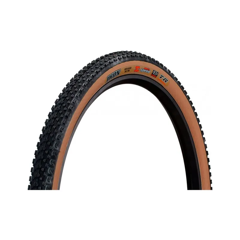 Cubierta Maxxis Ikon 29x2.20 3C EXO TR Tanwall (flanco marrón)