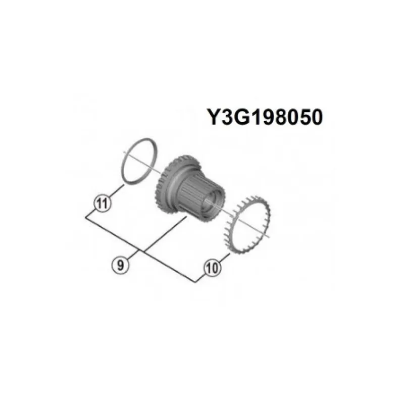 Shimano Núcleo Completo FH-M8110