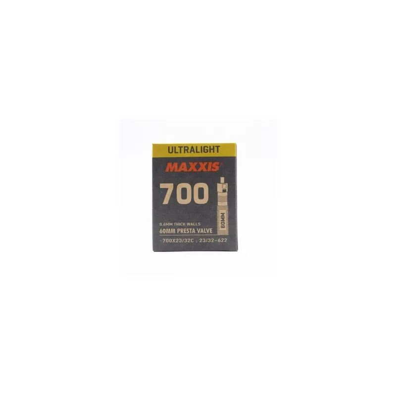 Cámara Maxxis Ultralight 700x25/32C (60mm)