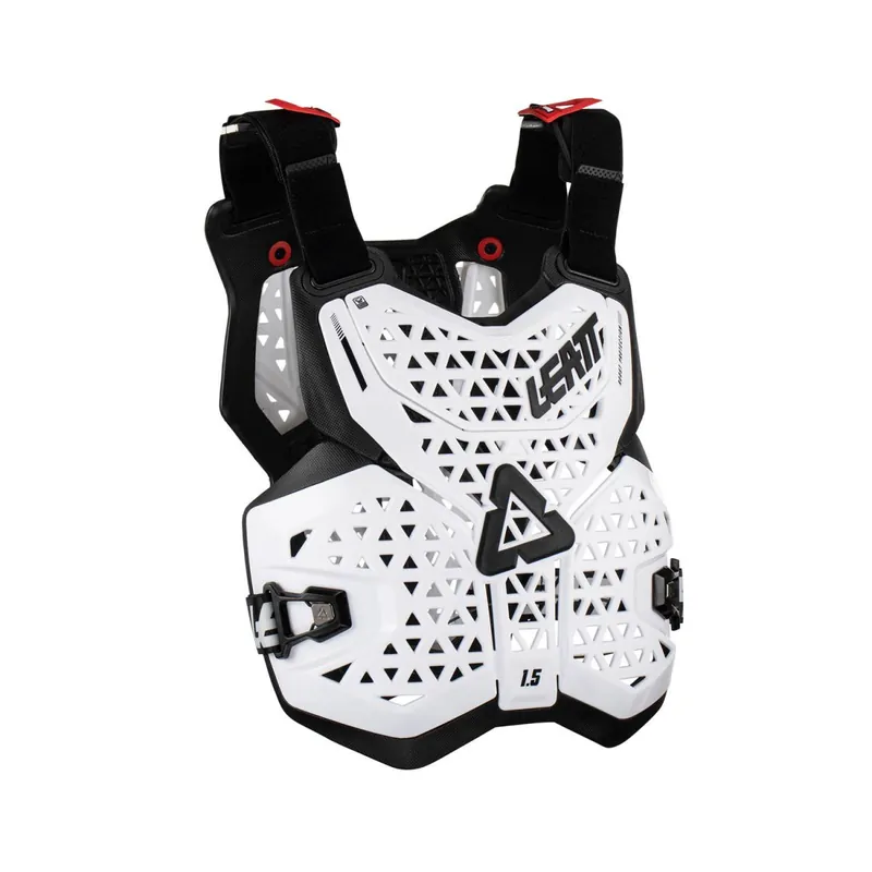 Peto de protección Leatt 1.5 negro / blanco talla única