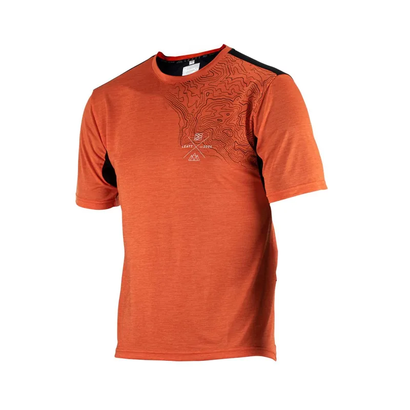 Camiseta manga corta Leatt Mtb Trail 1.0 Flame