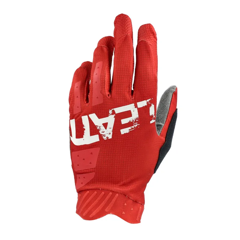 Guantes Leatt Mtb 1.0 GripR negro o rojo